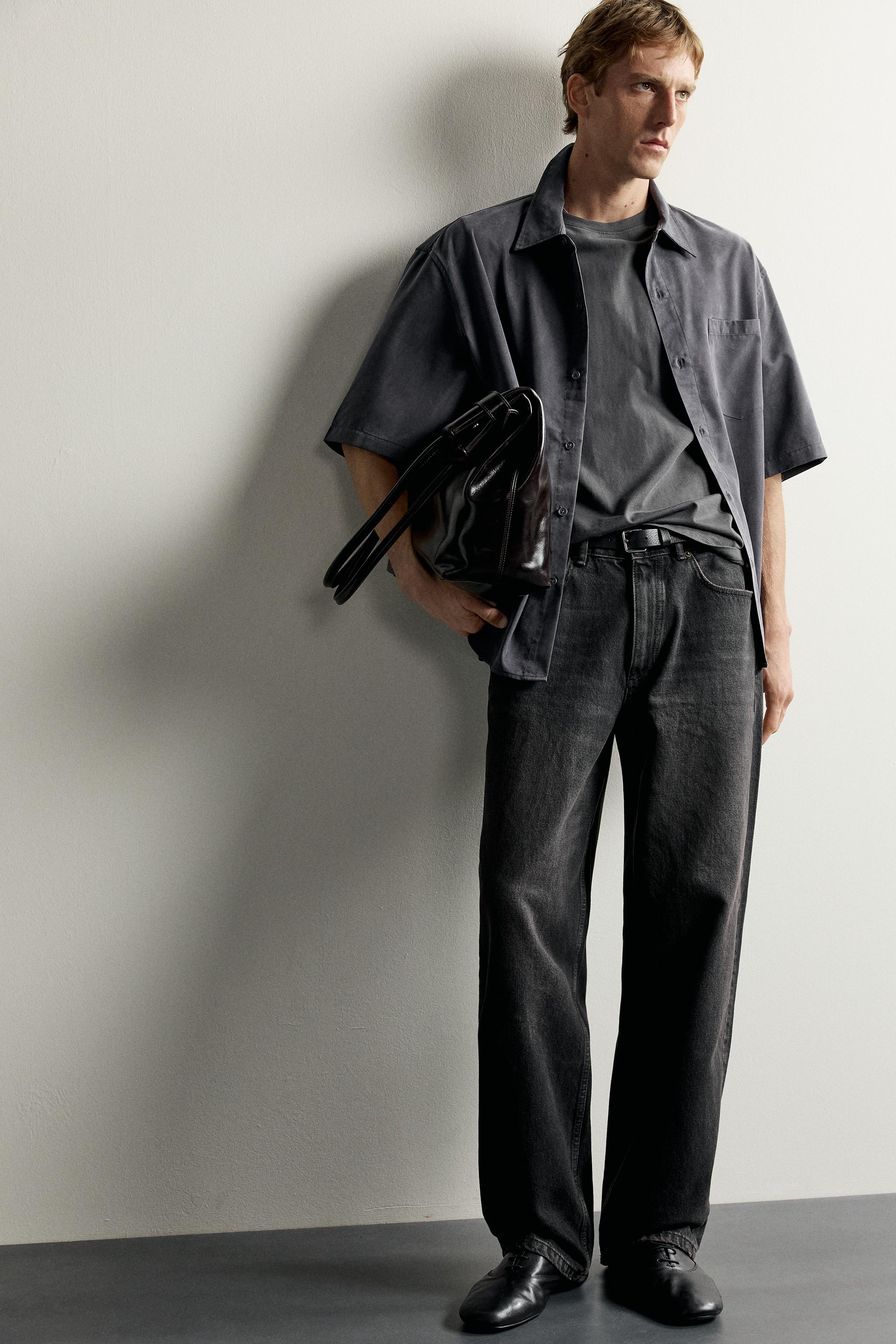 CHEMISE FLUIDE COUPE DÉCONTRACTÉE